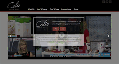 Desktop Screenshot of coliowinery.com